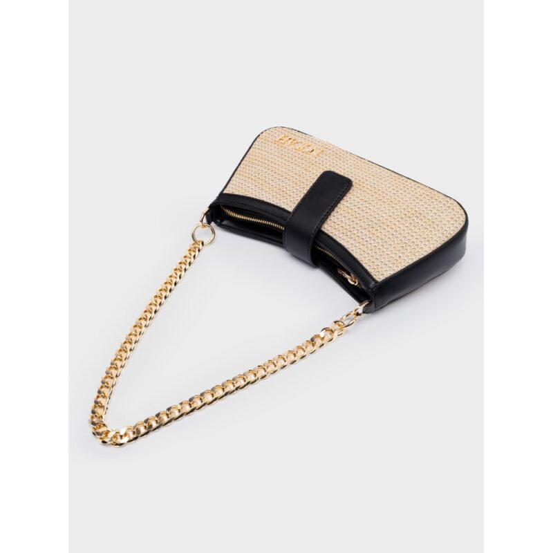 Τσάντα Ώμου Nolah Riviera-Beige/Black - Image 5