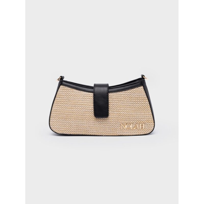 Τσάντα Ώμου Nolah Riviera-Beige/Black
