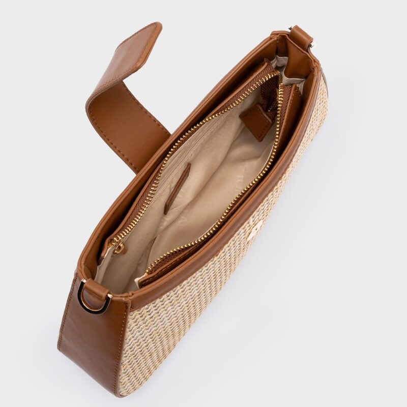 Τσάντα Ώμου Nolah Riviera-Beige/Brown - Image 3