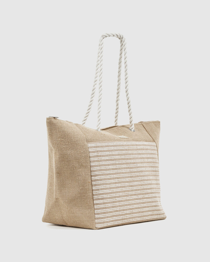 Τσάντα Θαλάσσης Verde 14-0336-Beige - Image 2