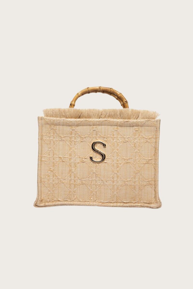 Τσάντα Χειρός Sorena Aelia Medium-Beige