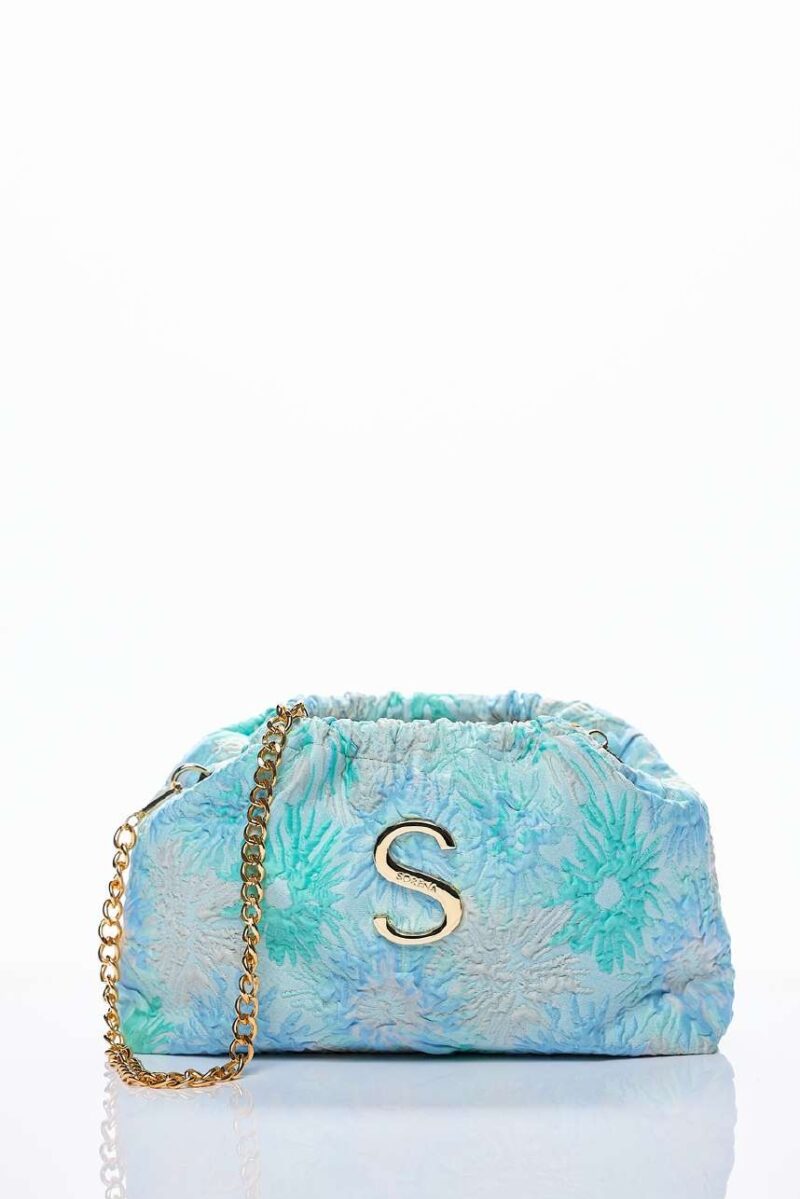 Τσαντάκι Βραδινό Sorena Coral Bucket-Light Blue