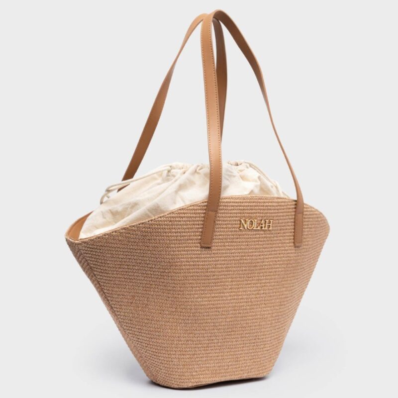 Τσάντα Ώμου Nolah Camelia-Beige/Brown - Image 3