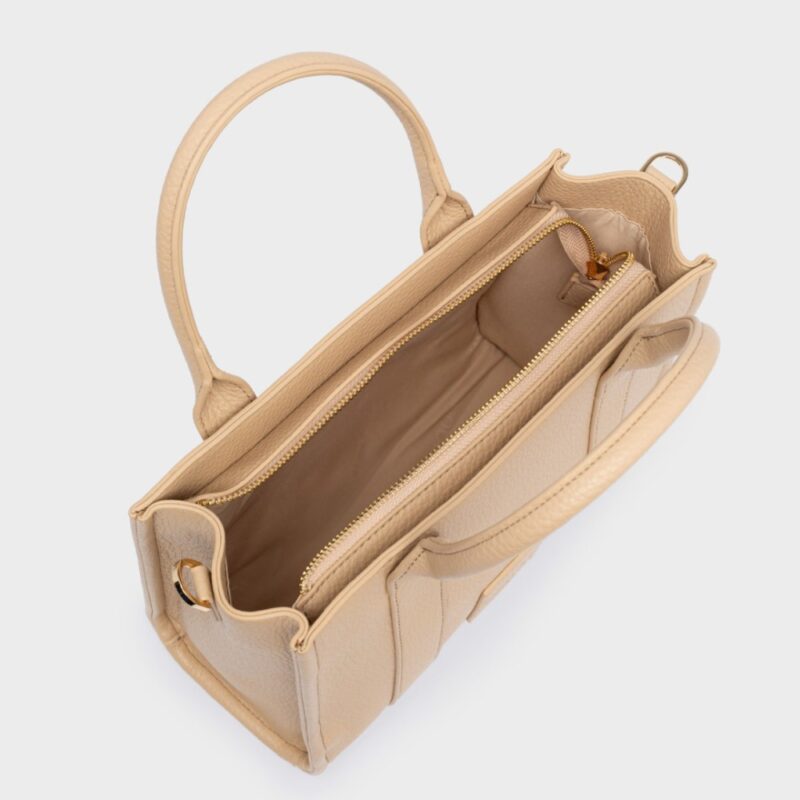 Τσάντα Χειρός Nolah Korina Medium-Beige - Image 2