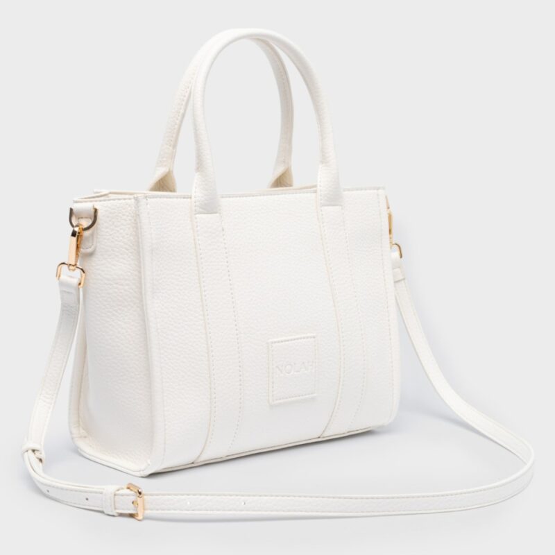 Τσάντα Χειρός Nolah Korina Medium-Off White - Image 4