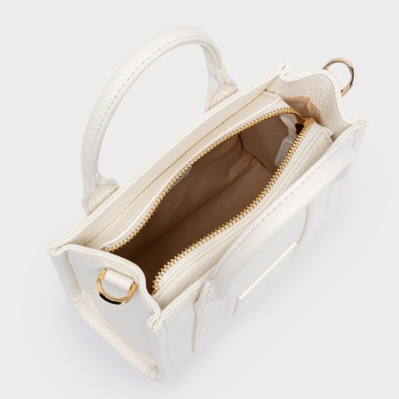 Τσάντα Χειρός Nolah Korina Small-Off White - Image 2