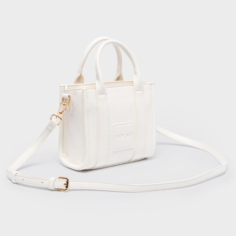 Τσάντα Χειρός Nolah Korina Small-Off White - Image 3
