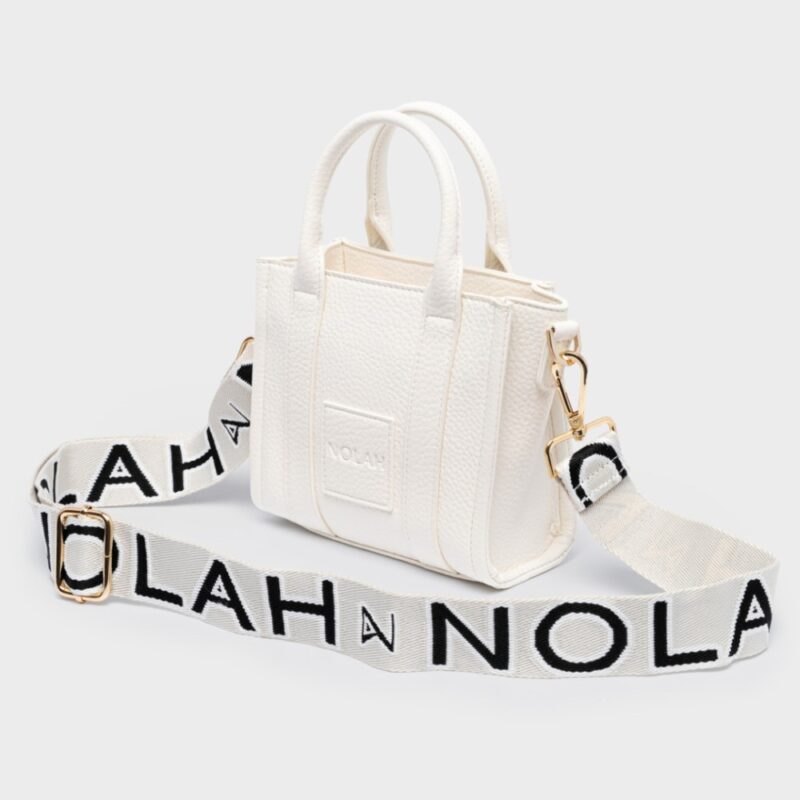 Τσάντα Χειρός Nolah Korina Small-Off White - Image 4