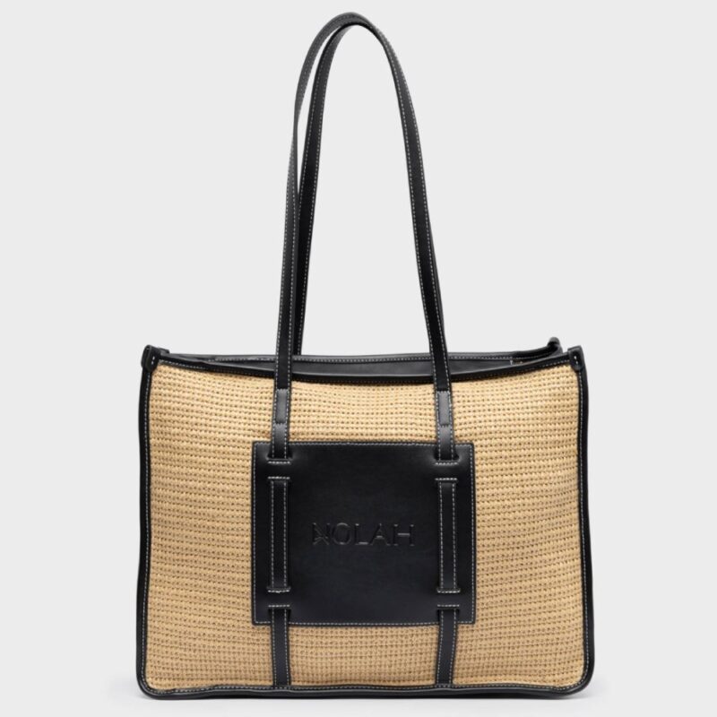 Τσάντα Ώμου Nolah Layla-Beige/Black