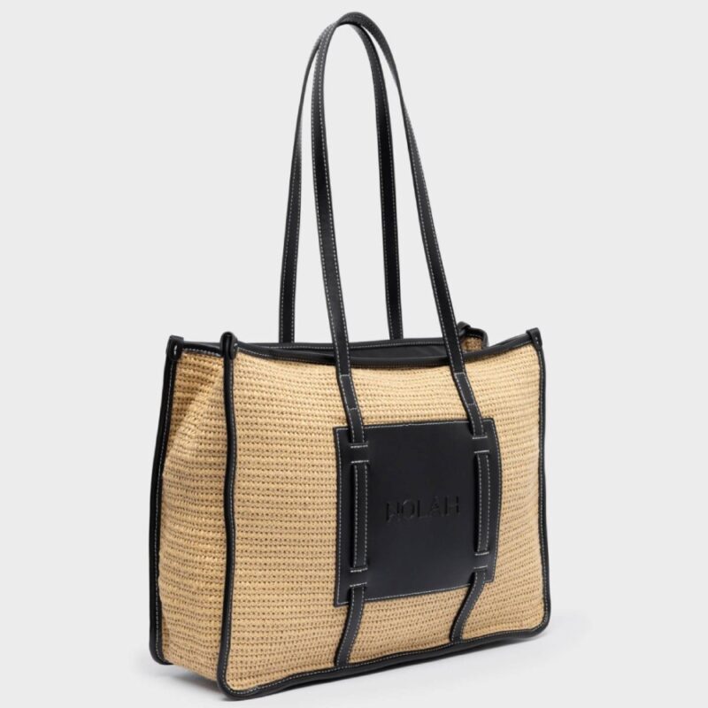 Τσάντα Ώμου Nolah Layla-Beige/Black - Image 3