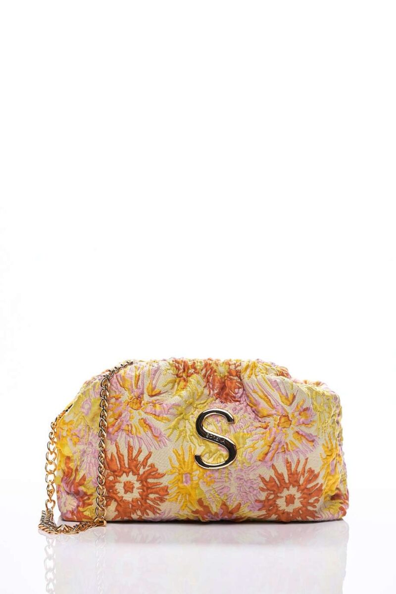 Τσαντάκι Βραδινό Sorena Xrysanthi Bucket-Multicolour