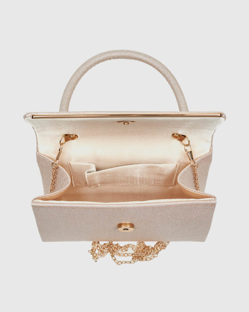 Τσαντάκι Βραδινό Verde 01-1941-Rose Gold - Image 4