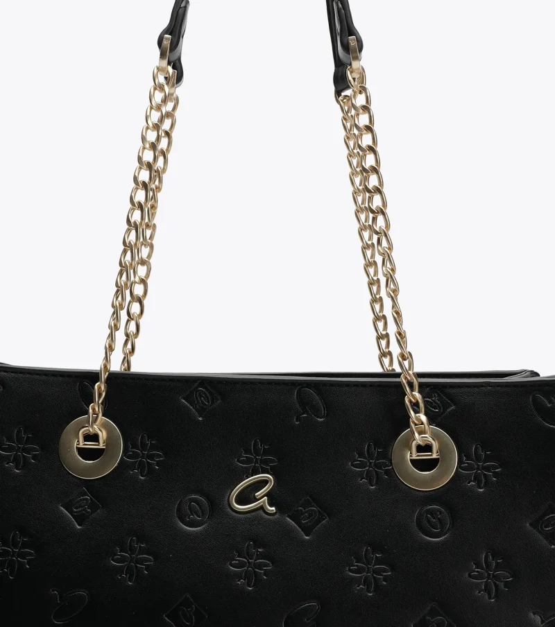 Τσάντα Ώμου Axel 1010-3422-Black - Image 5
