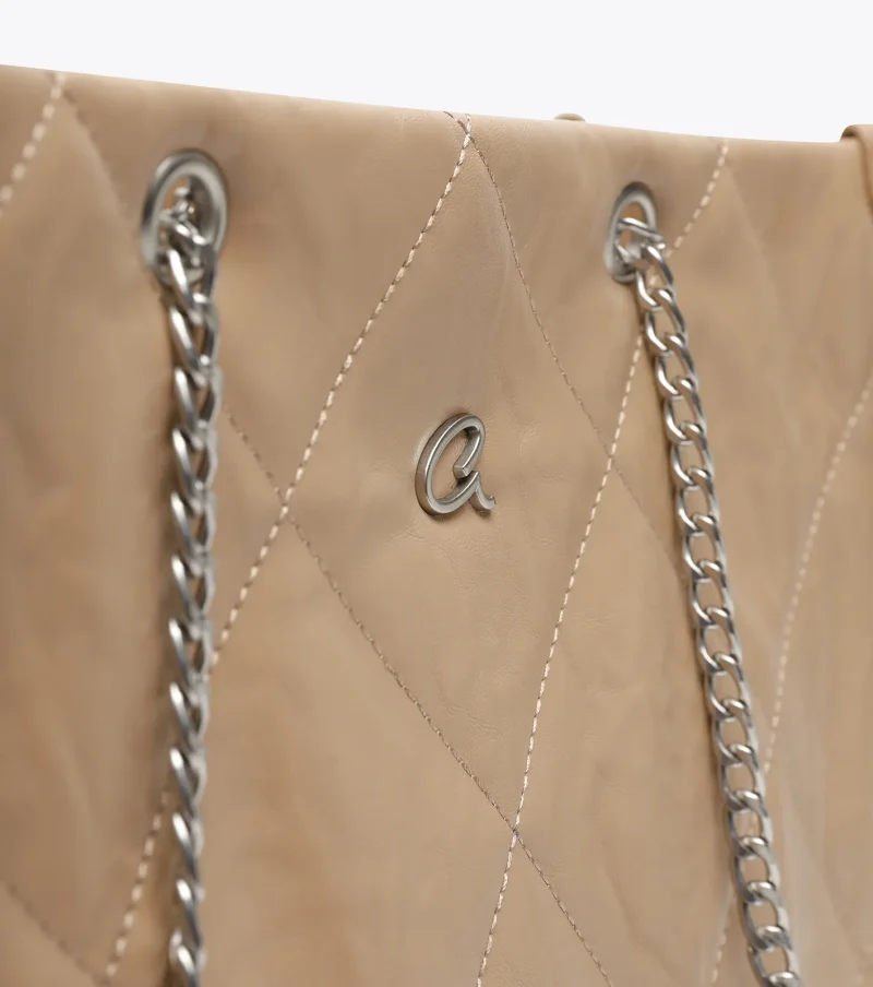 Τσάντα Ώμου Axel 1010-3430-Beige - Image 4