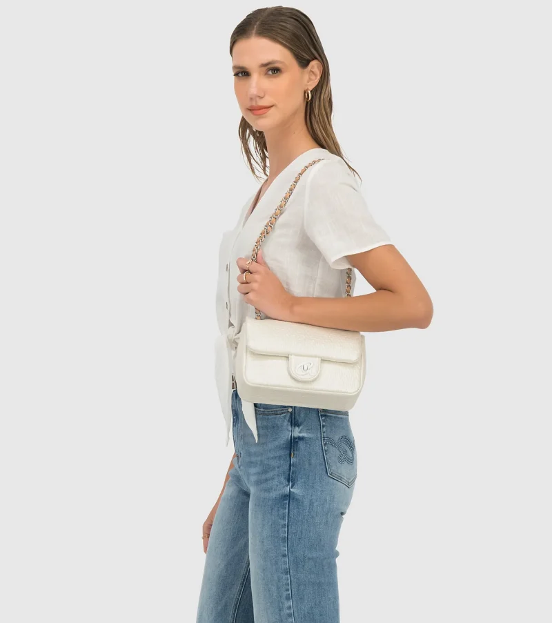 Τσάντα Ώμου Axel 1020-0897-White - Image 5