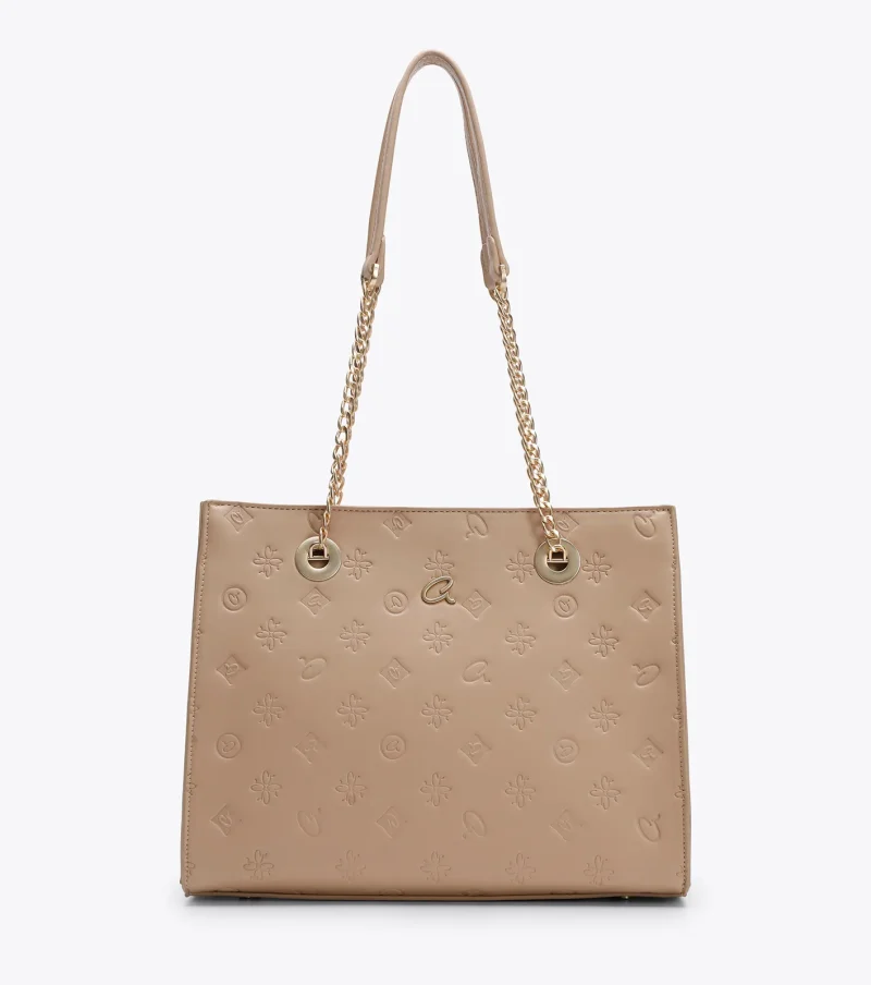 Τσάντα Ώμου Axel 1010-3422-Beige