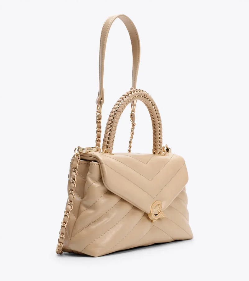 Τσάντα Χειρός Axel 1020-0908-Beige - Image 3