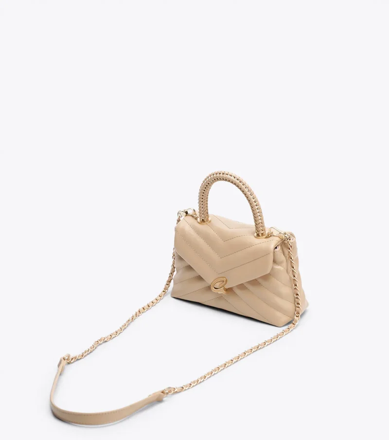Τσάντα Χειρός Axel 1020-0908-Beige - Image 4