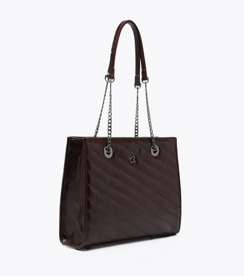 Τσάντα Ώμου Axel 1010-3506-Cognac - Image 3