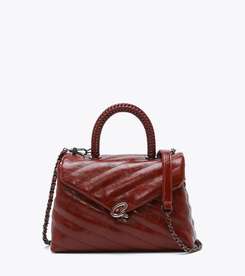 Τσάντα Χειρός Axel 1020-1003-Bordo