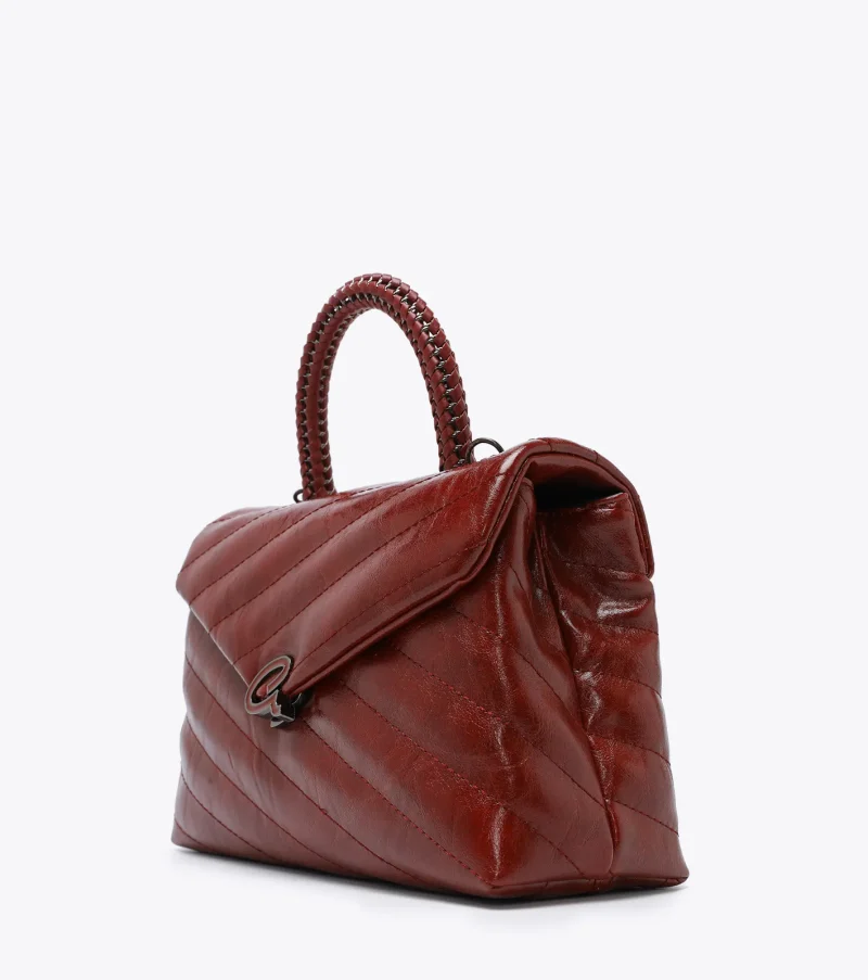 Τσάντα Χειρός Axel 1020-1003-Bordo - Image 3