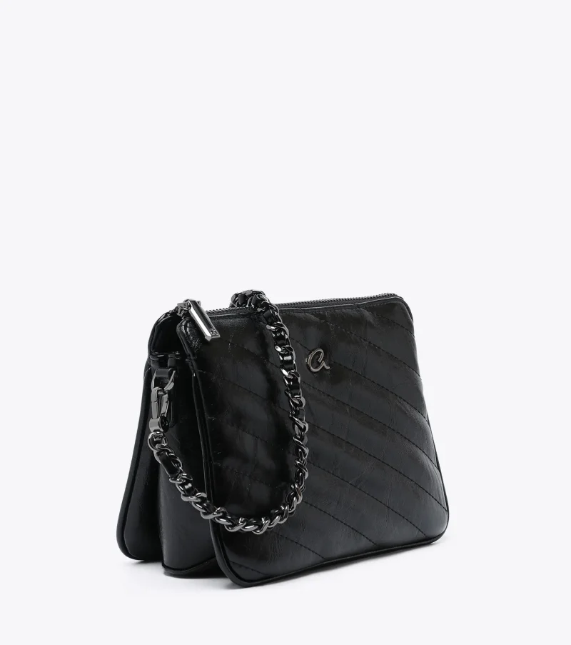 Τσάντα Χιαστί Axel 1020-1004-Black - Image 3
