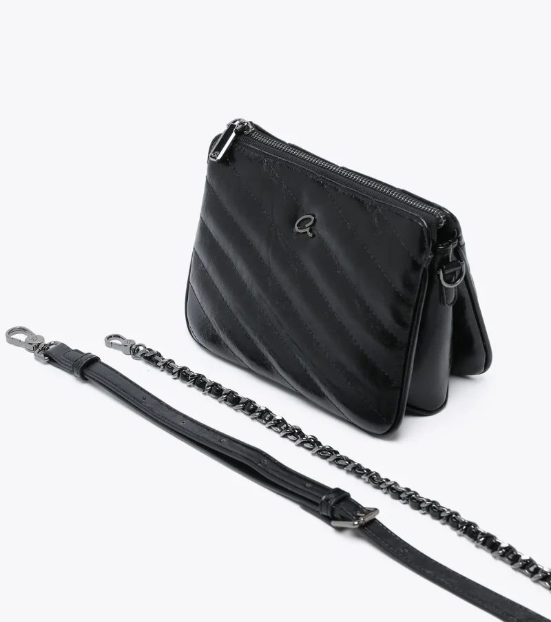 Τσάντα Χιαστί Axel 1020-1004-Black - Image 5
