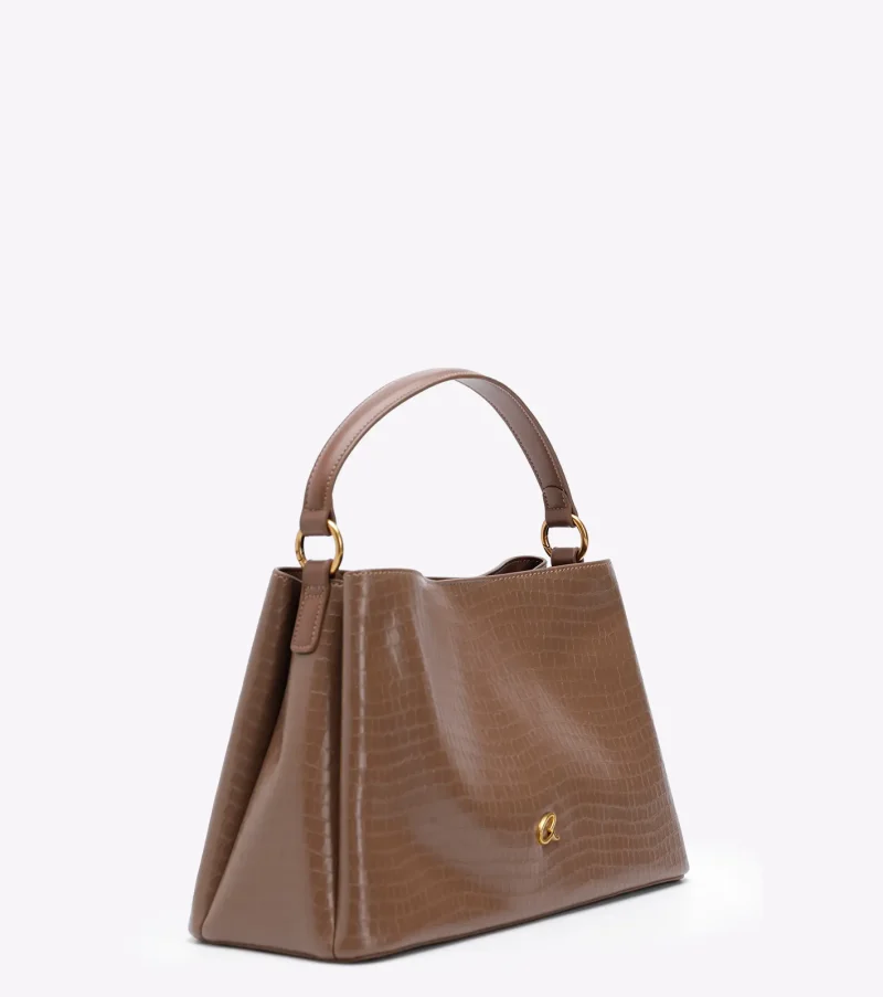 Τσάντα Χειρός Axel 1010-3465-Brown - Image 2