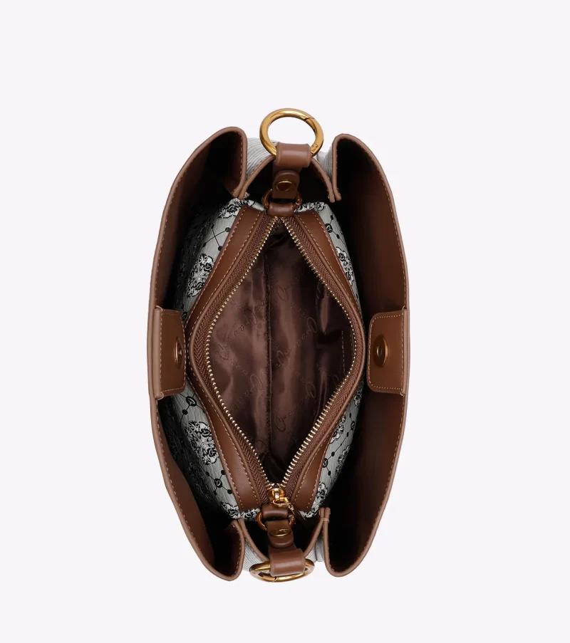 Τσάντα Χειρός Axel 1010-3465-Brown - Image 6