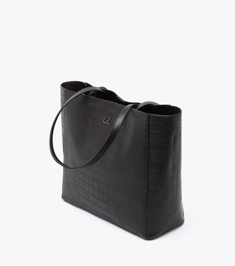 Τσάντα Ώμου Axel 1010-3503-Dark Brown - Image 4