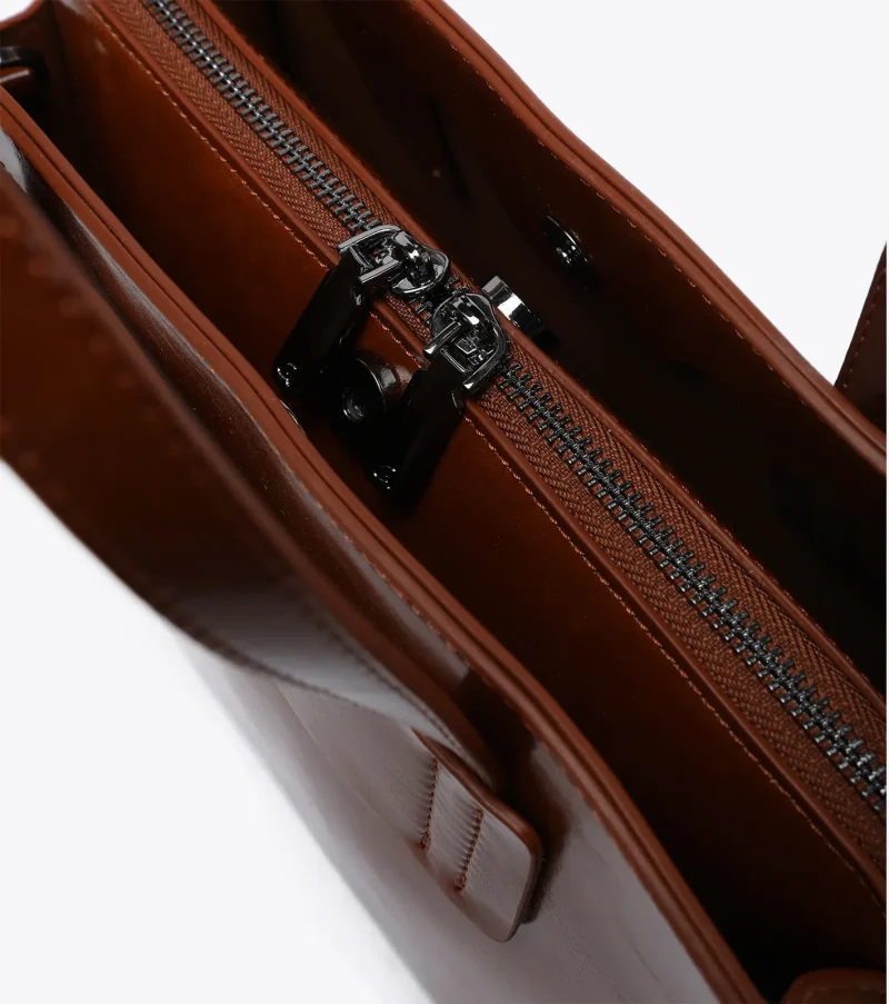 Τσάντα Χειρός Axel 1010-3509-Camel - Image 5