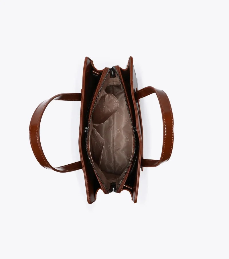 Τσάντα Χειρός Axel 1010-3509-Camel - Image 6