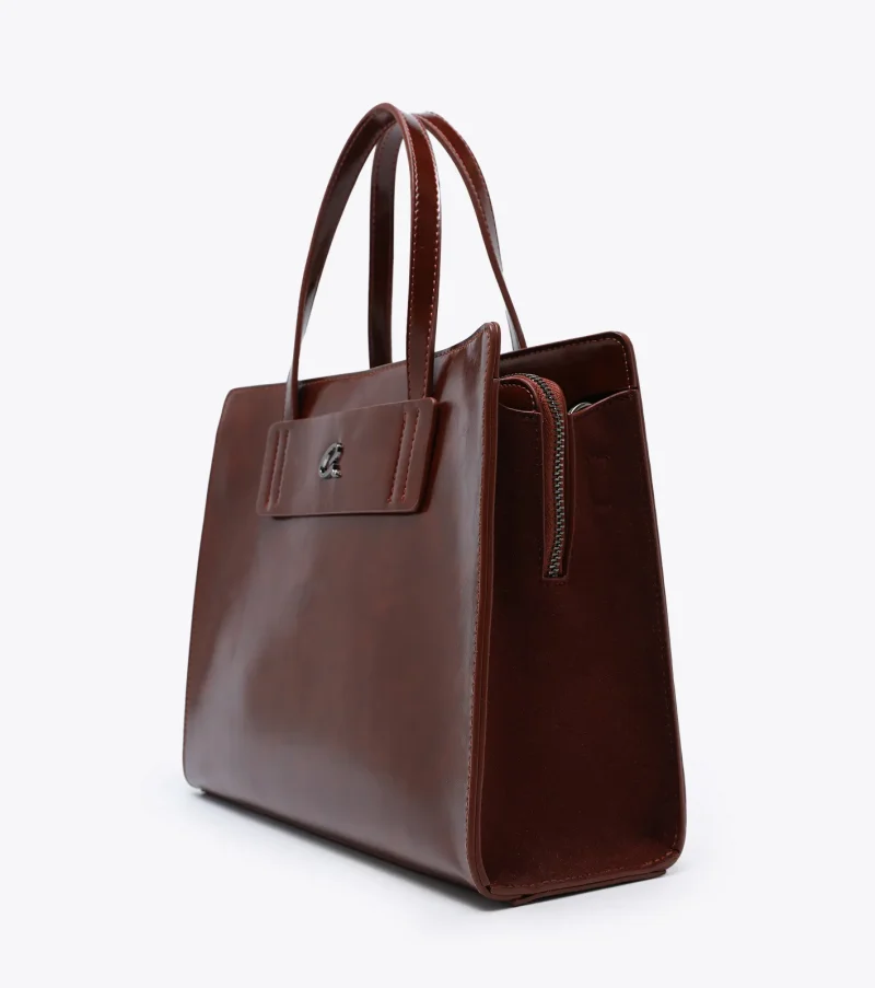 Τσάντα Χειρός Axel 1010-3509-Cognac - Image 4