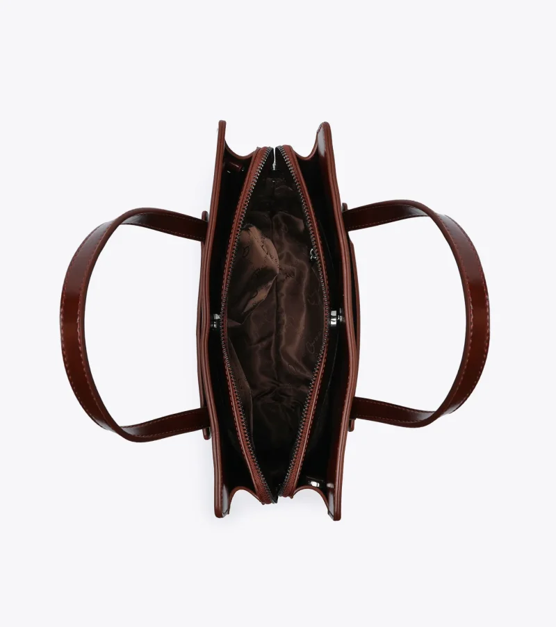 Τσάντα Χειρός Axel 1010-3509-Cognac - Image 6