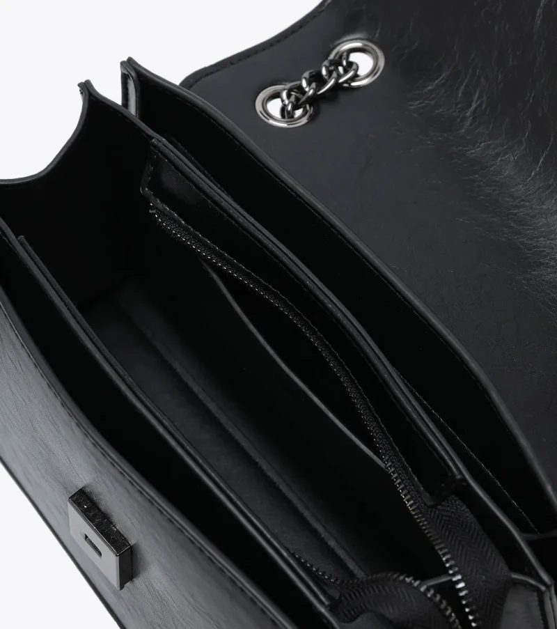 Τσάντα Ώμου Axel 1020-1005-Black - Image 6