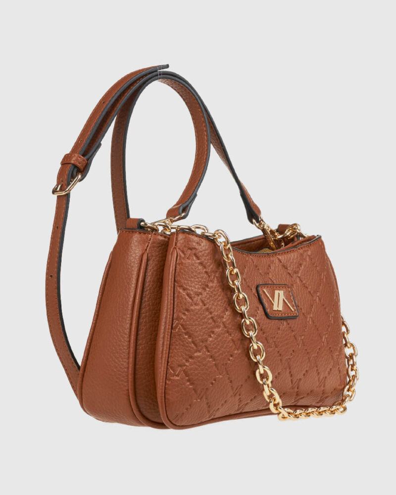 Τσάντα Χιαστί Verde 16-8118-Camel - Image 2