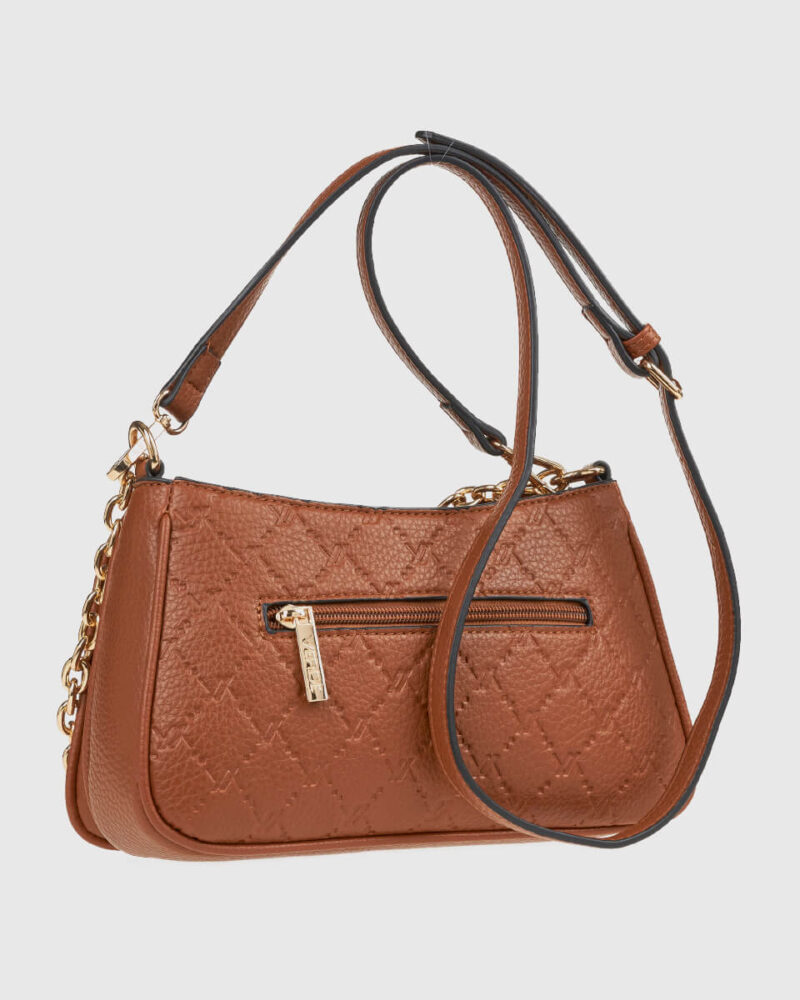 Τσάντα Χιαστί Verde 16-8118-Camel - Image 3