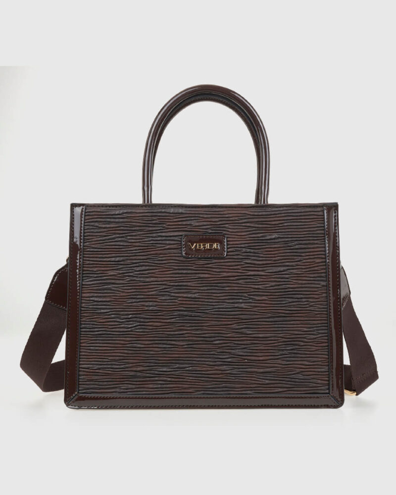 Τσάντα Χειρός Verde 16-8160-Brown