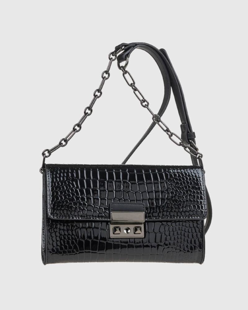 Τσάντα Χιαστί Verde 16-8169-Black