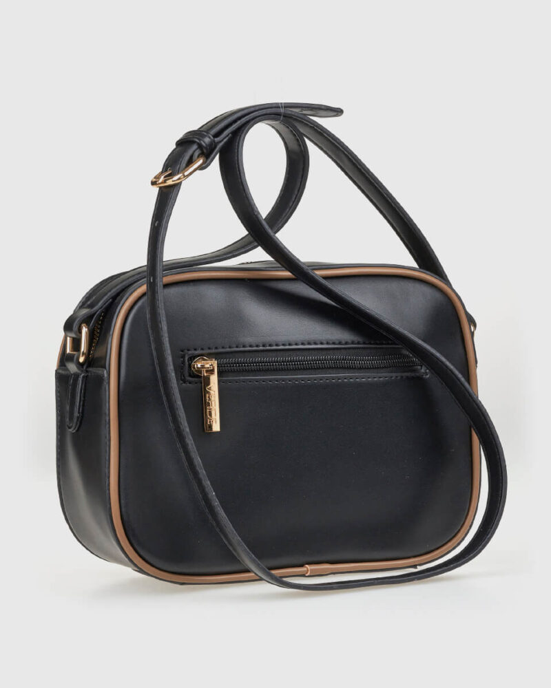 Τσάντα Χιαστί Verde 16-8275-Black - Image 3