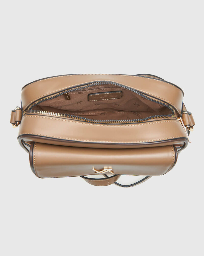 Τσάντα Χιαστί Verde 16-8275-Beige - Image 3