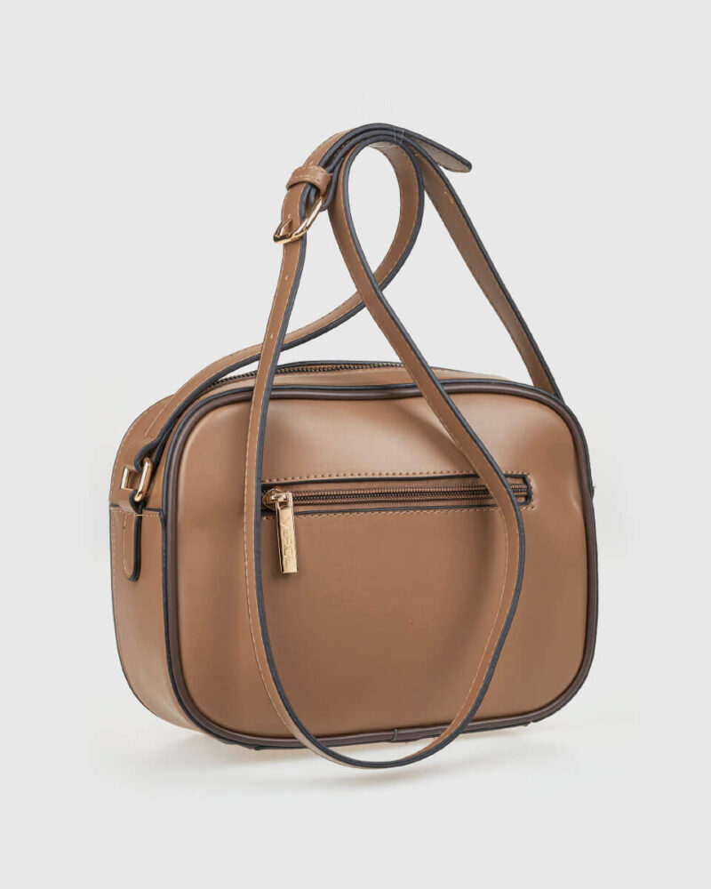 Τσάντα Χιαστί Verde 16-8275-Beige - Image 4