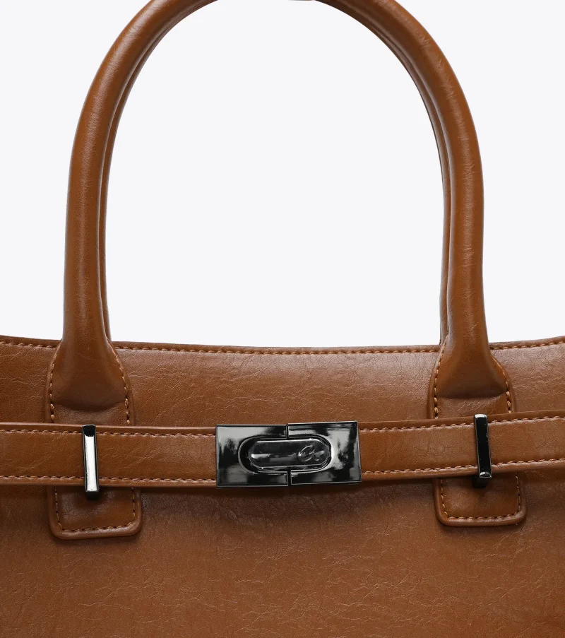 Τσάντα Χειρός Axel 1010-3508-Brown - Image 3