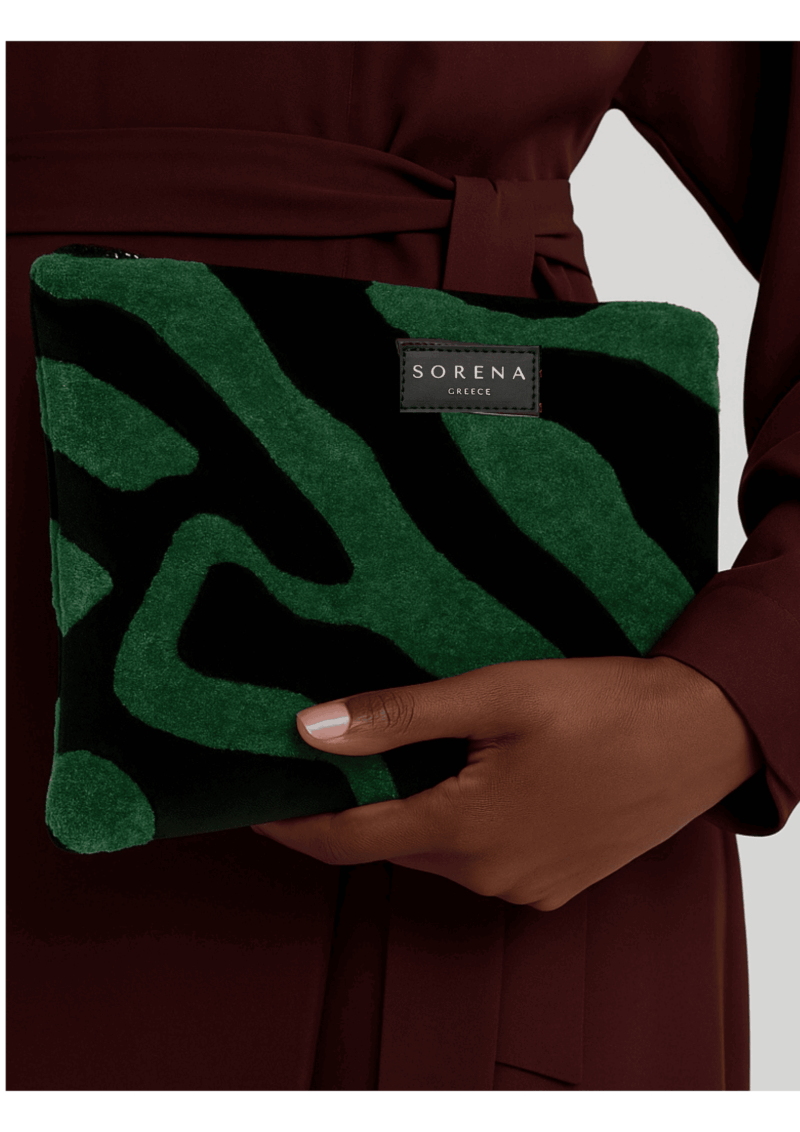 Φάκελος Sorena Animal Clutch-Petrol - Image 3