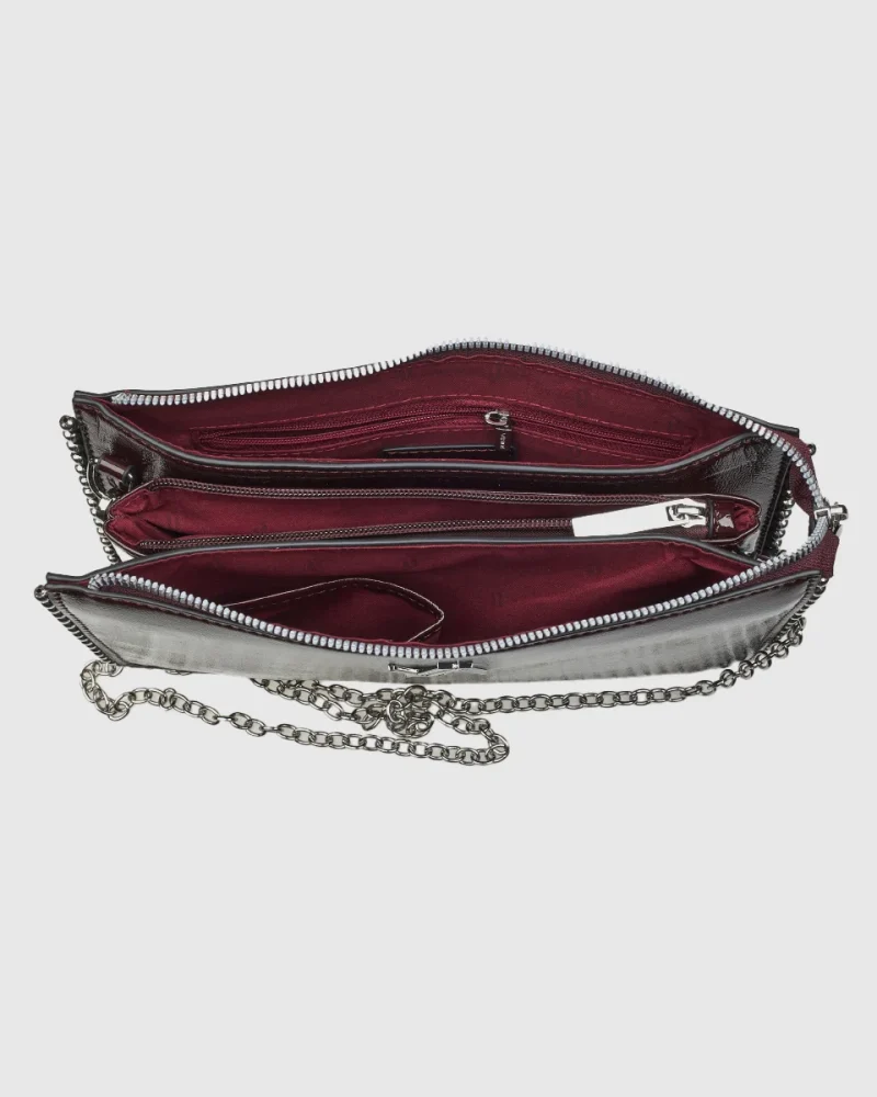 Τσάντα Χιαστί Verde 16-8085-Burgundy - Image 3