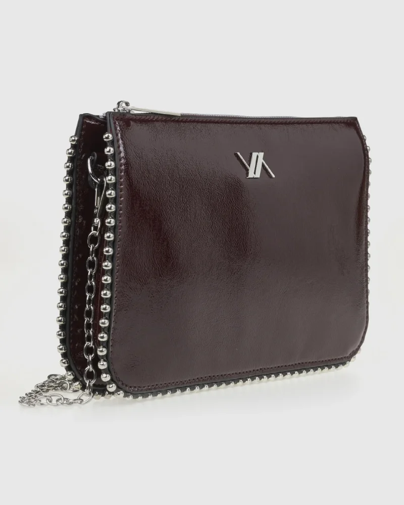 Τσάντα Χιαστί Verde 16-8085-Burgundy - Image 4