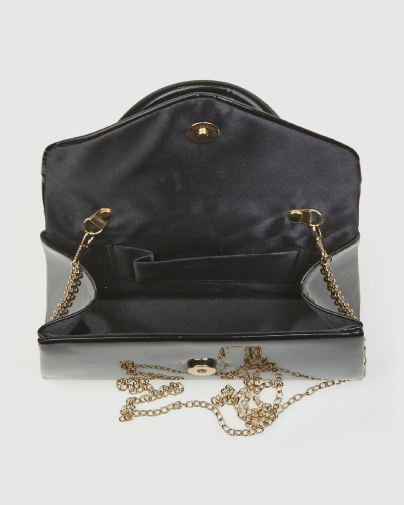 Τσαντάκι Βραδινό Verde 01-2013-Black - Image 3