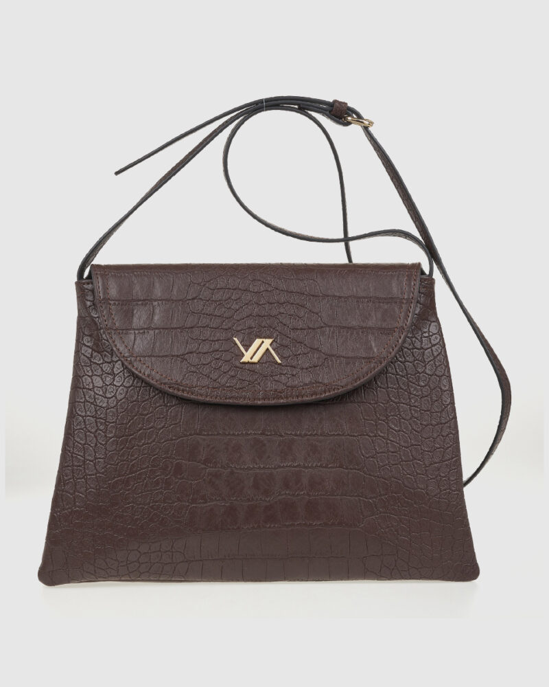 Τσάντα Χιαστί Verde 16-8155-Brown