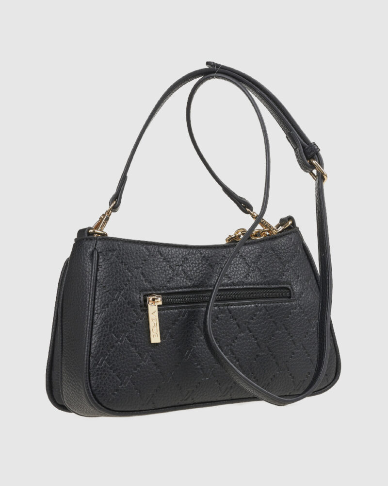 Τσάντα Χιαστί Verde 16-8118-Black - Image 3