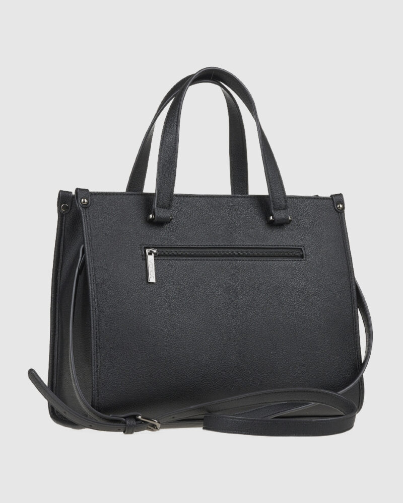 Τσάντα Χειρός Verde 16-8126-Black - Image 3